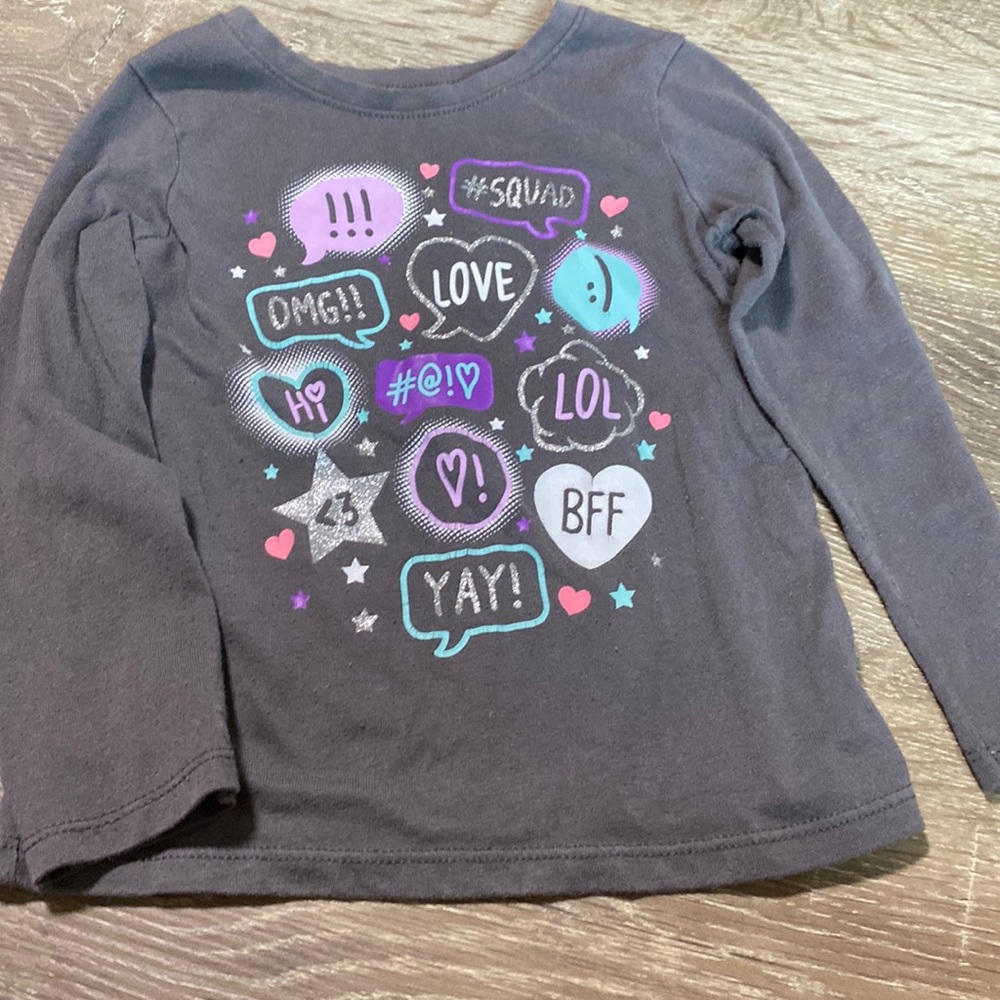 Size 2t long sleeve shirts
